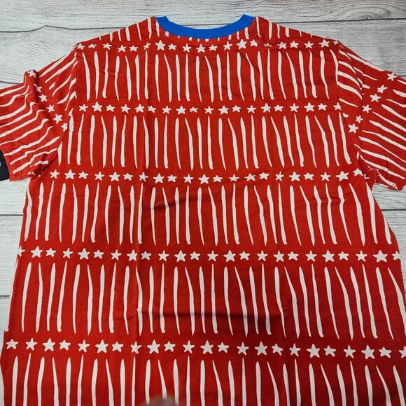 NWT Rags To Raches Unisex Adult 4th Of July Shirt Size Large - Picture 3 of 3